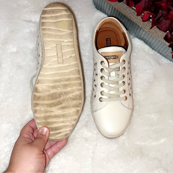 PIKOLINOS Lagos Leather Floral Sneaker - Picture 7 of 10